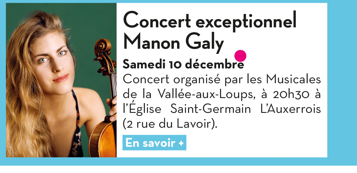 Concert exceptionnel Manon Galy
