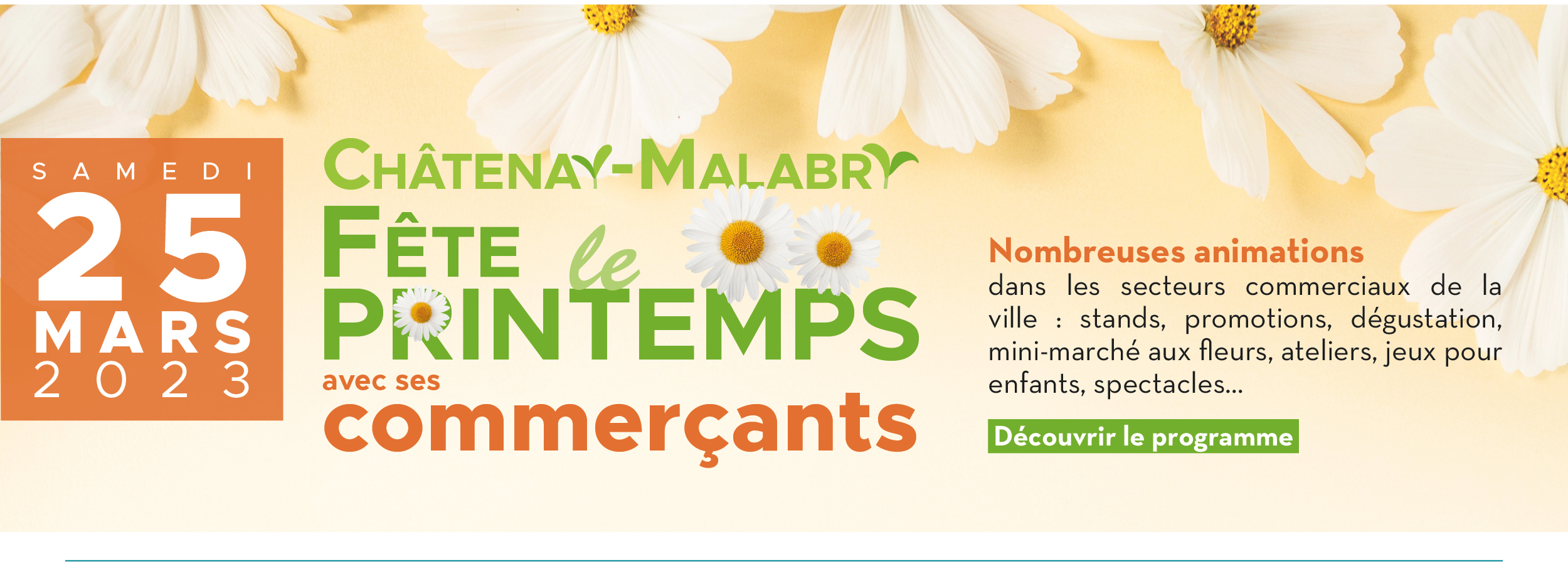 Châtenay-Malabry fête le printemps : le 25 mars 2023