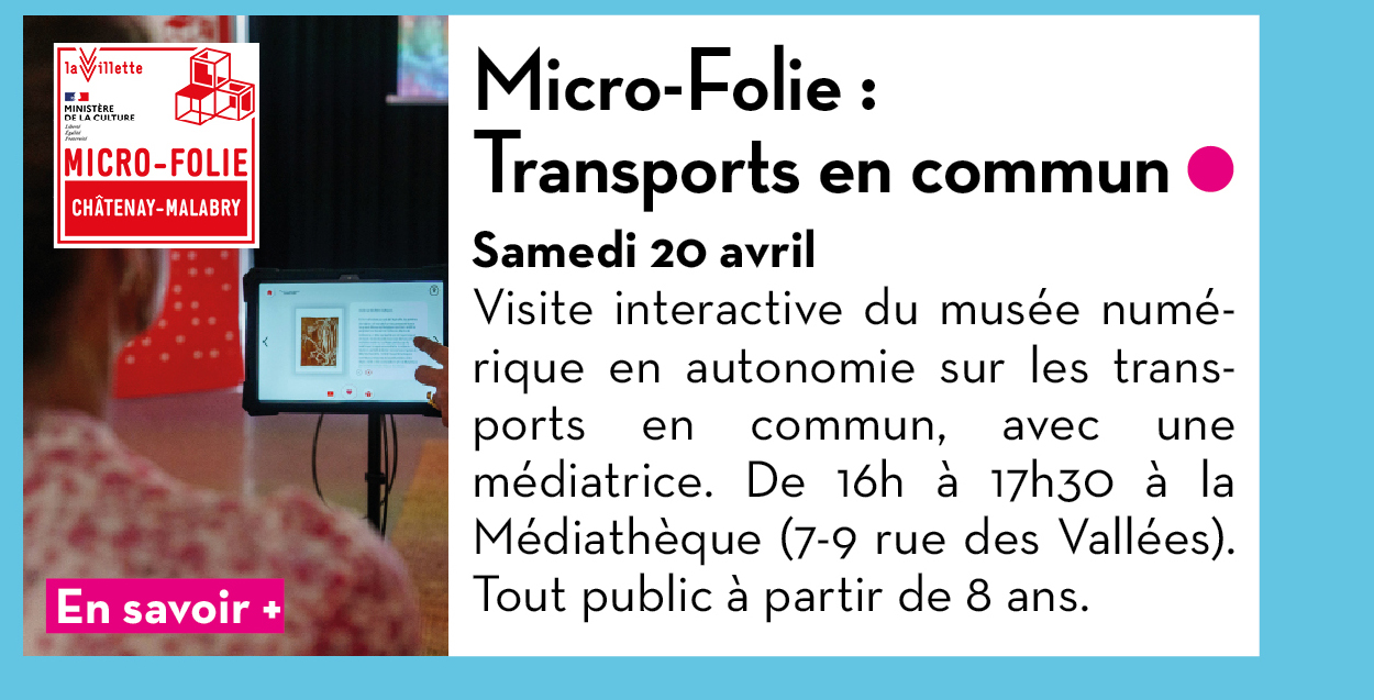 Micro-Folie : Transports en commun