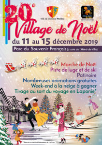 Couv Plaquette Village de Noël 2019